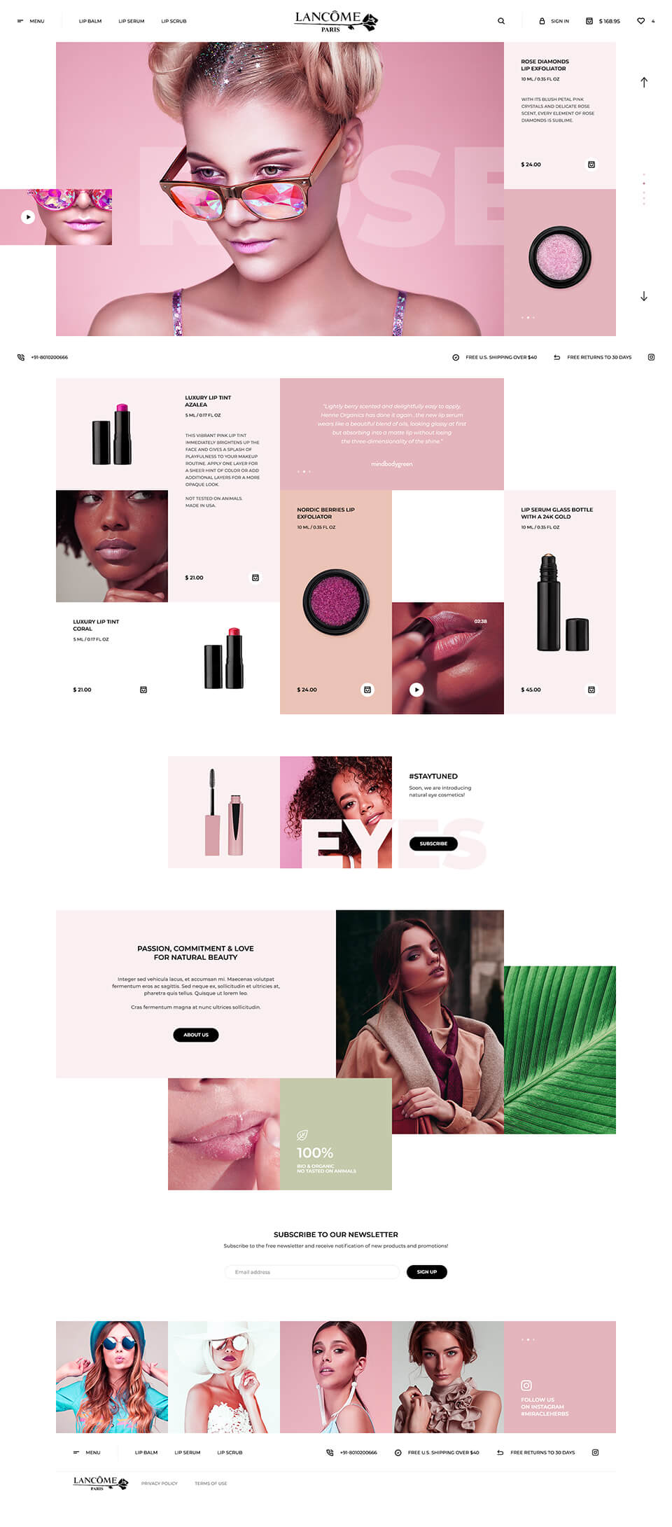 Health Supplements Store — Custom E-commerce by Moz Digitals