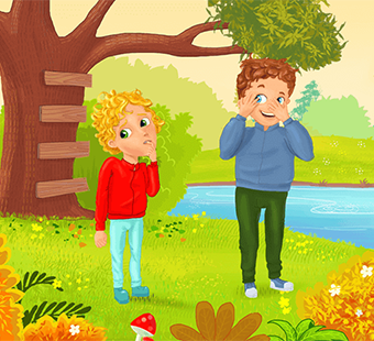 Editorial Illustration Set — Vector Illustration