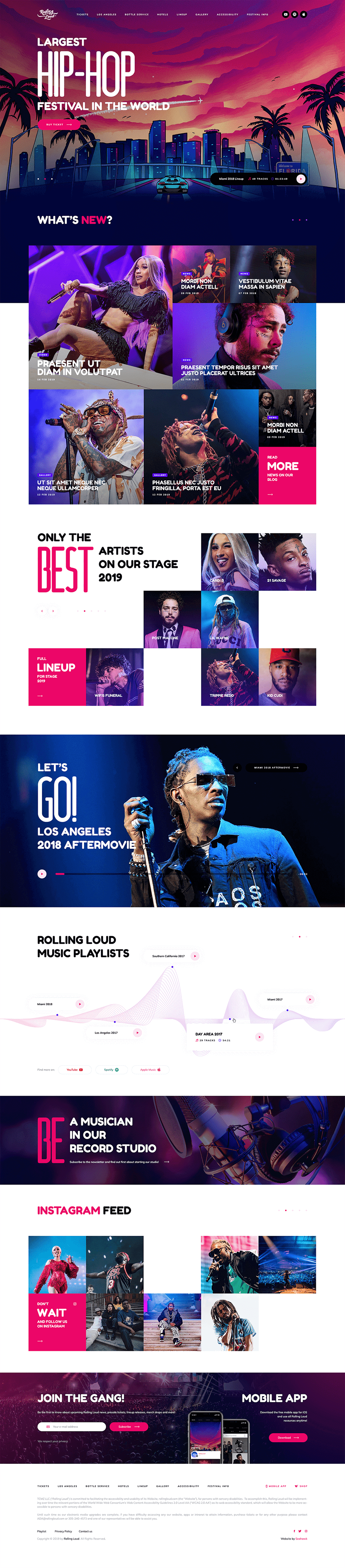 A Moz Digitals project — creative studio website design